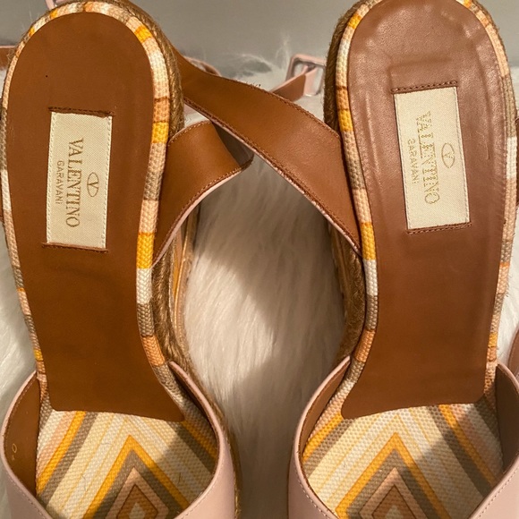 Valentino Garavani Espadrille Wedge Sandals - Picture 6 of 17